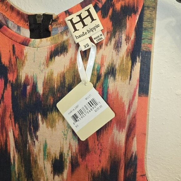 NWT Haute Hippie Gathered Sheath Dress XS - Picture 3 of 7